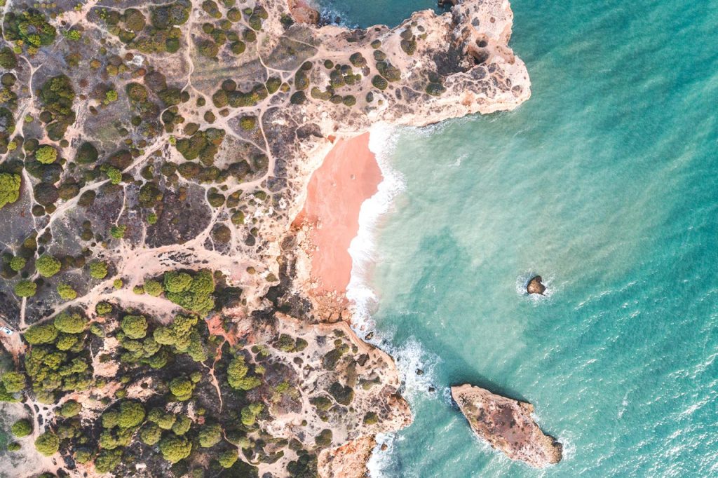 Playa Faro, el Algarve